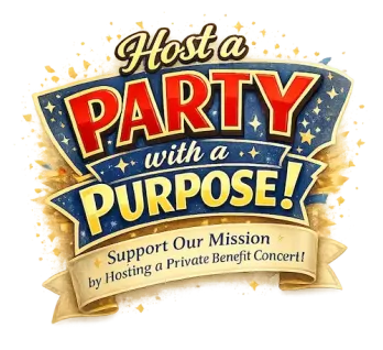 Host your own private benefit concert to support Harmony & Healing's mission to bring live music to hospice and hospital patients